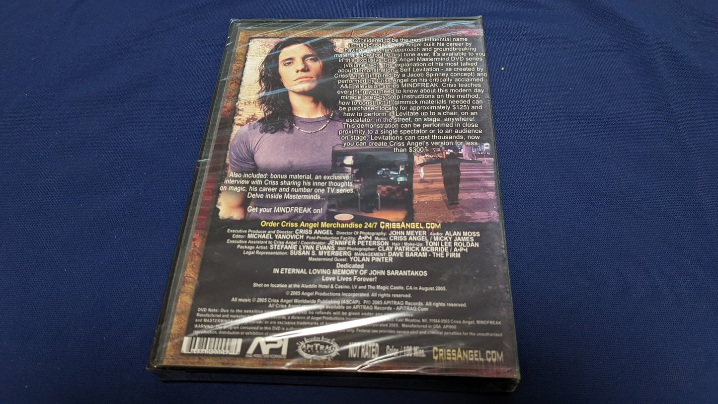 【中古:状態S】Masterminds #2:Self Levitation by Criss Angel