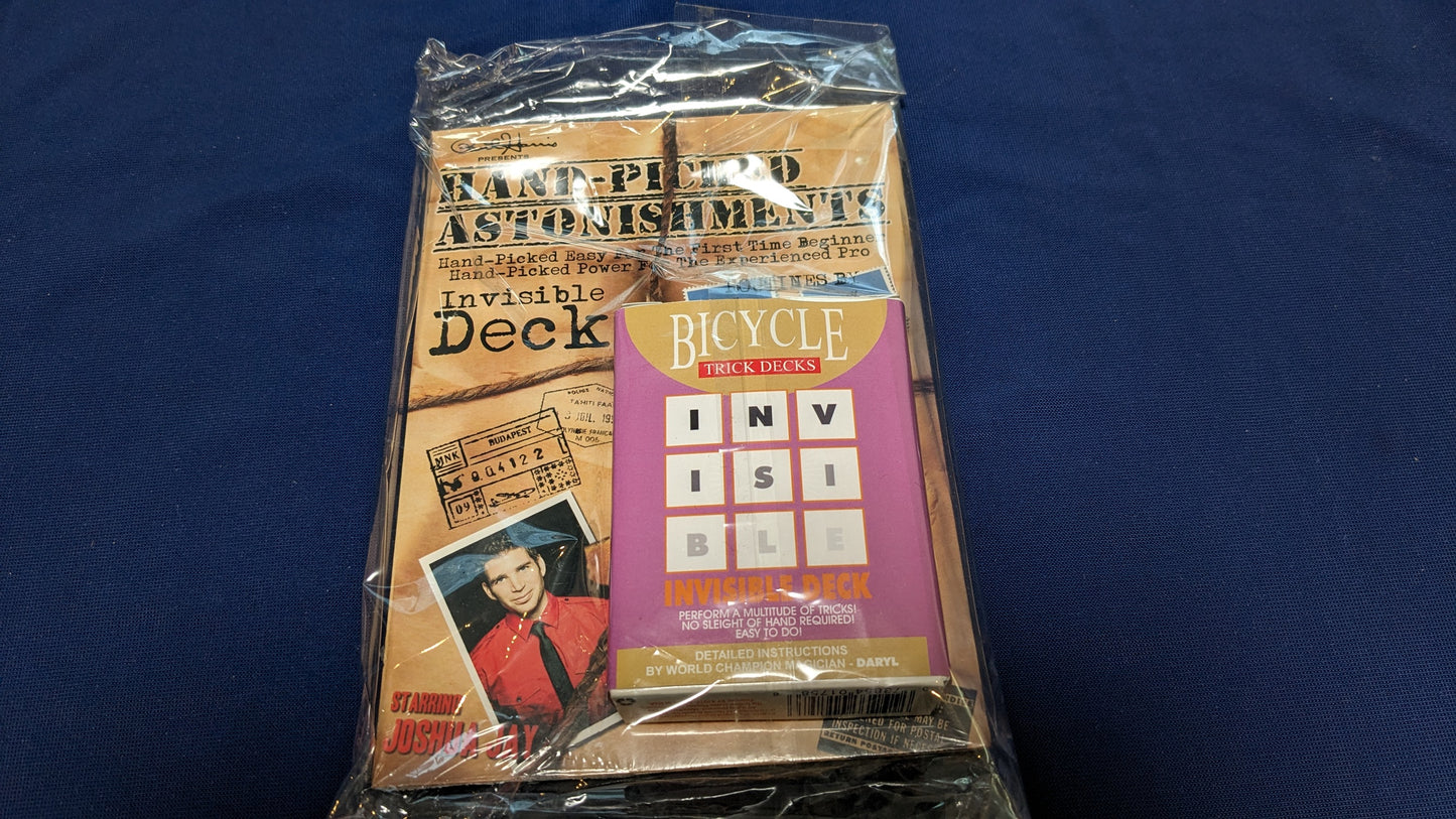 【中古:状態A】Hand-picked Astonishments (Invisible Deck) DVD