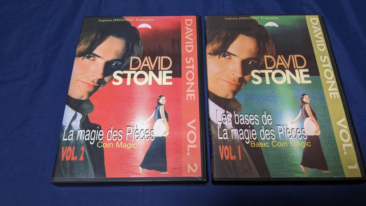 【中古:状態A】デビッド・ストーン コインマジック2巻セット