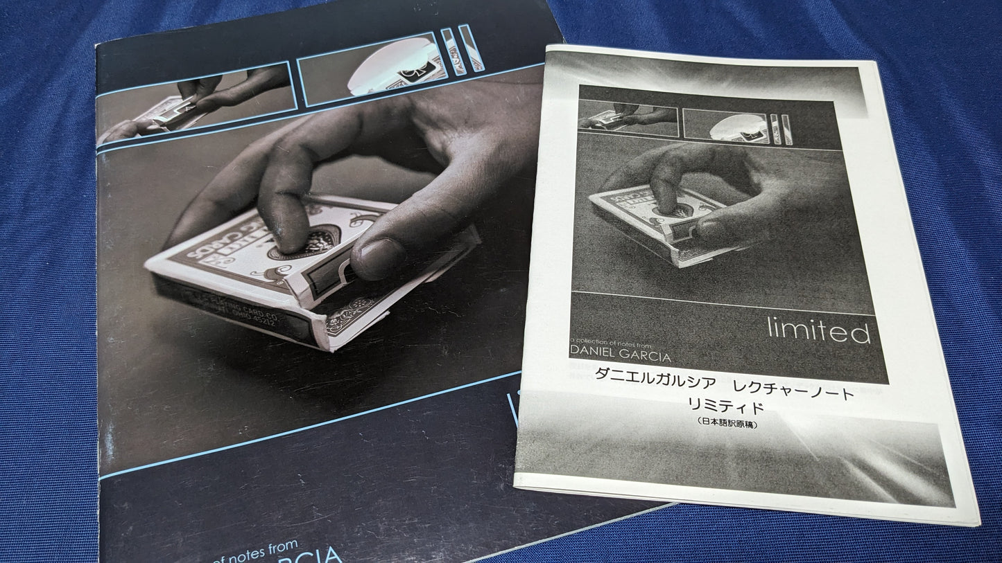 【中古:状態A】Lecture Package Limited by Daniel Garcia(日本語訳付き)