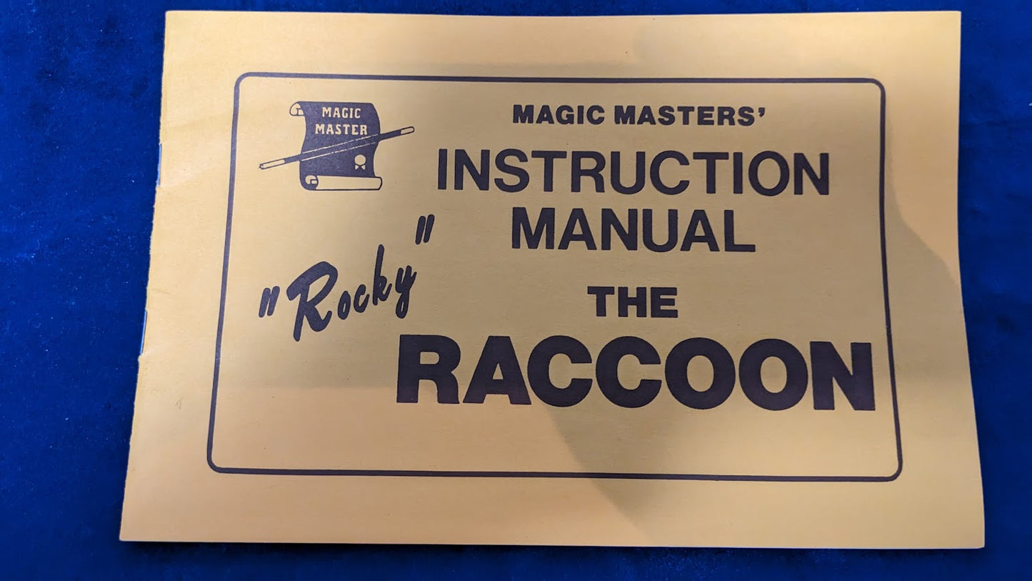 【中古:状態A】ラックーン Rocky Raccoon