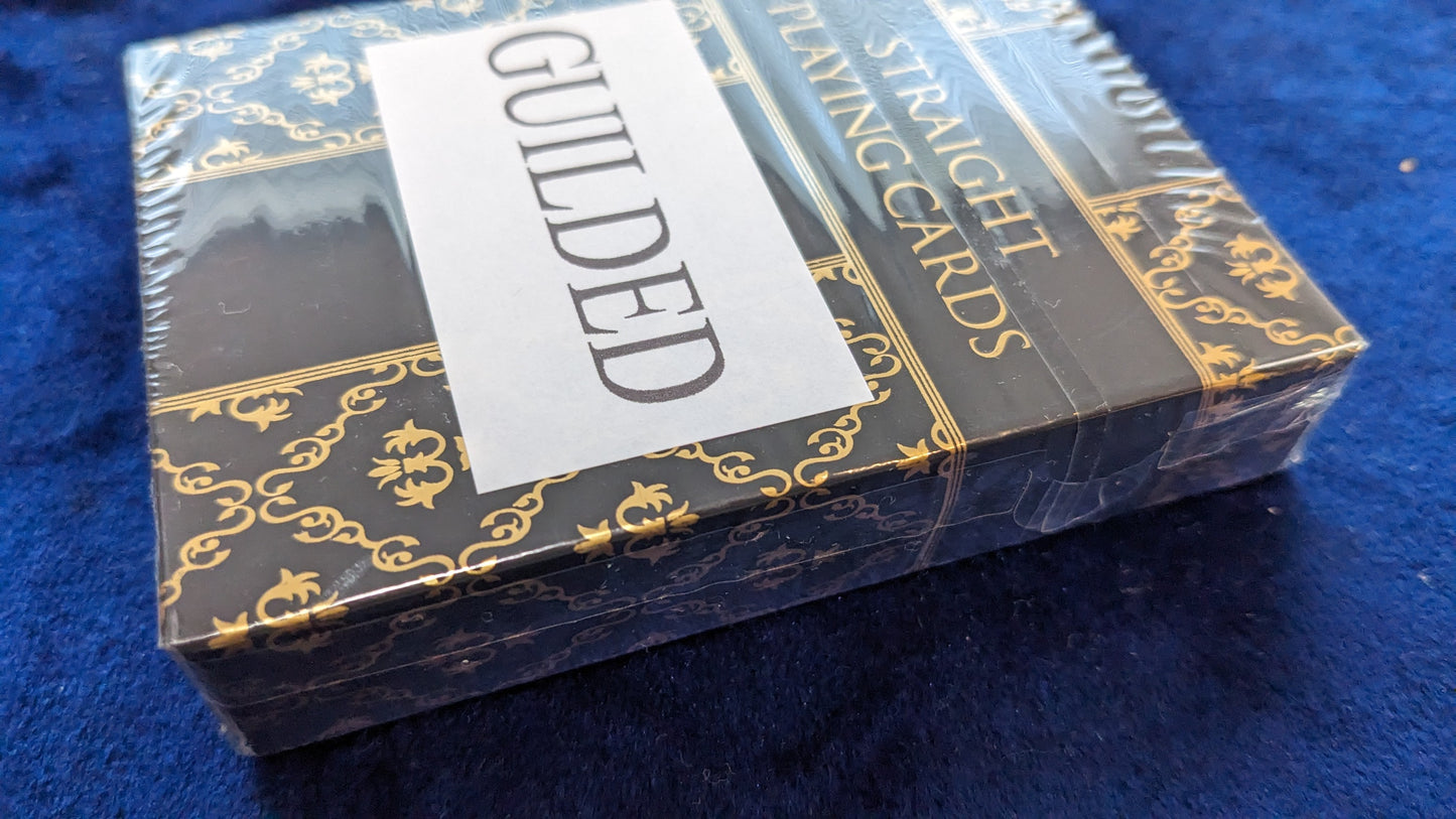 【中古:状態S】Straight Playing Cards Premium Edition GUILDED EDGE(黒)