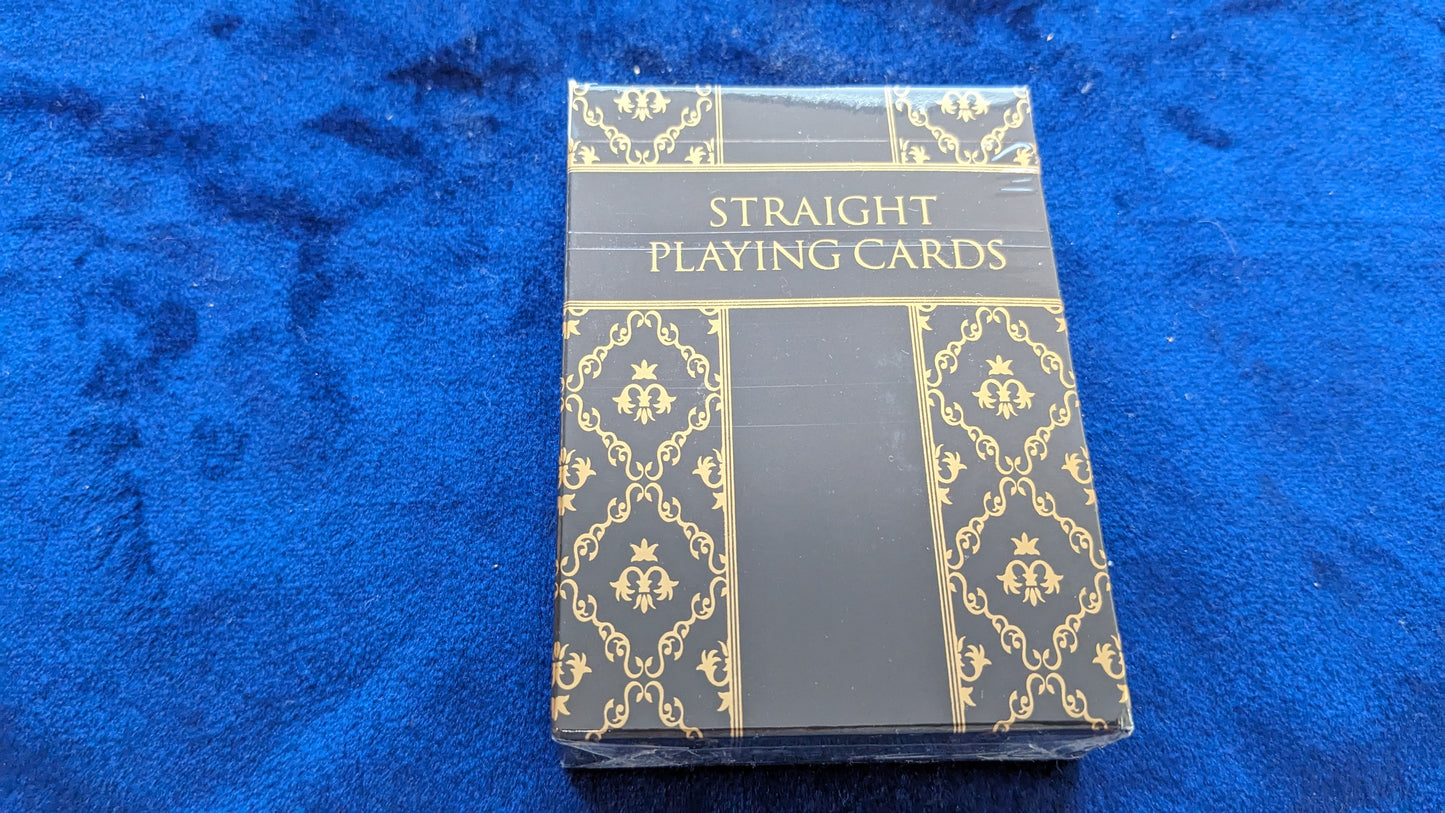 【中古:状態S】Straight Playing Cards Premium Edition (ブラック)