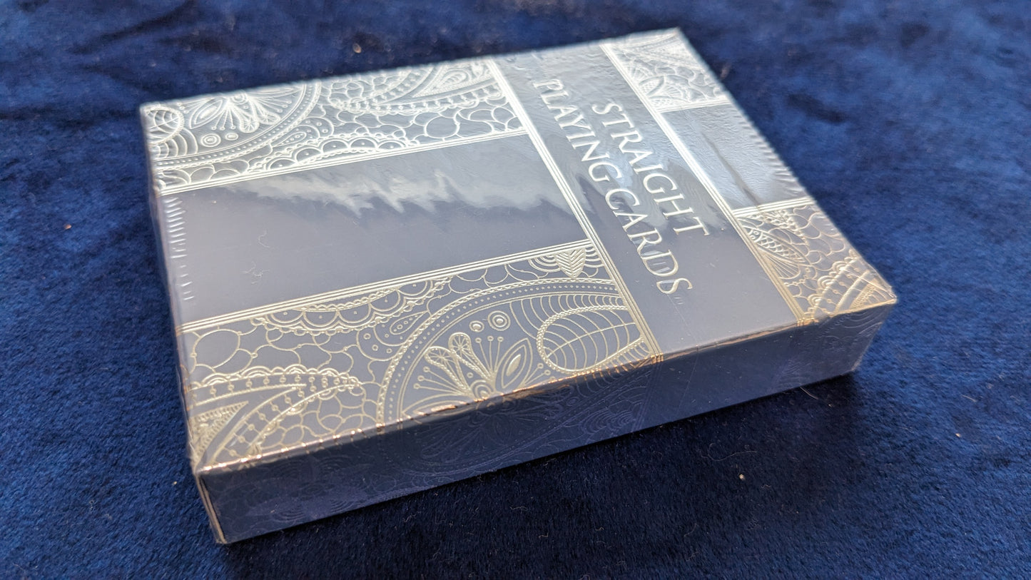 【中古:状態S】Straight Playing Cards Premium Edition (ブルーグレー)