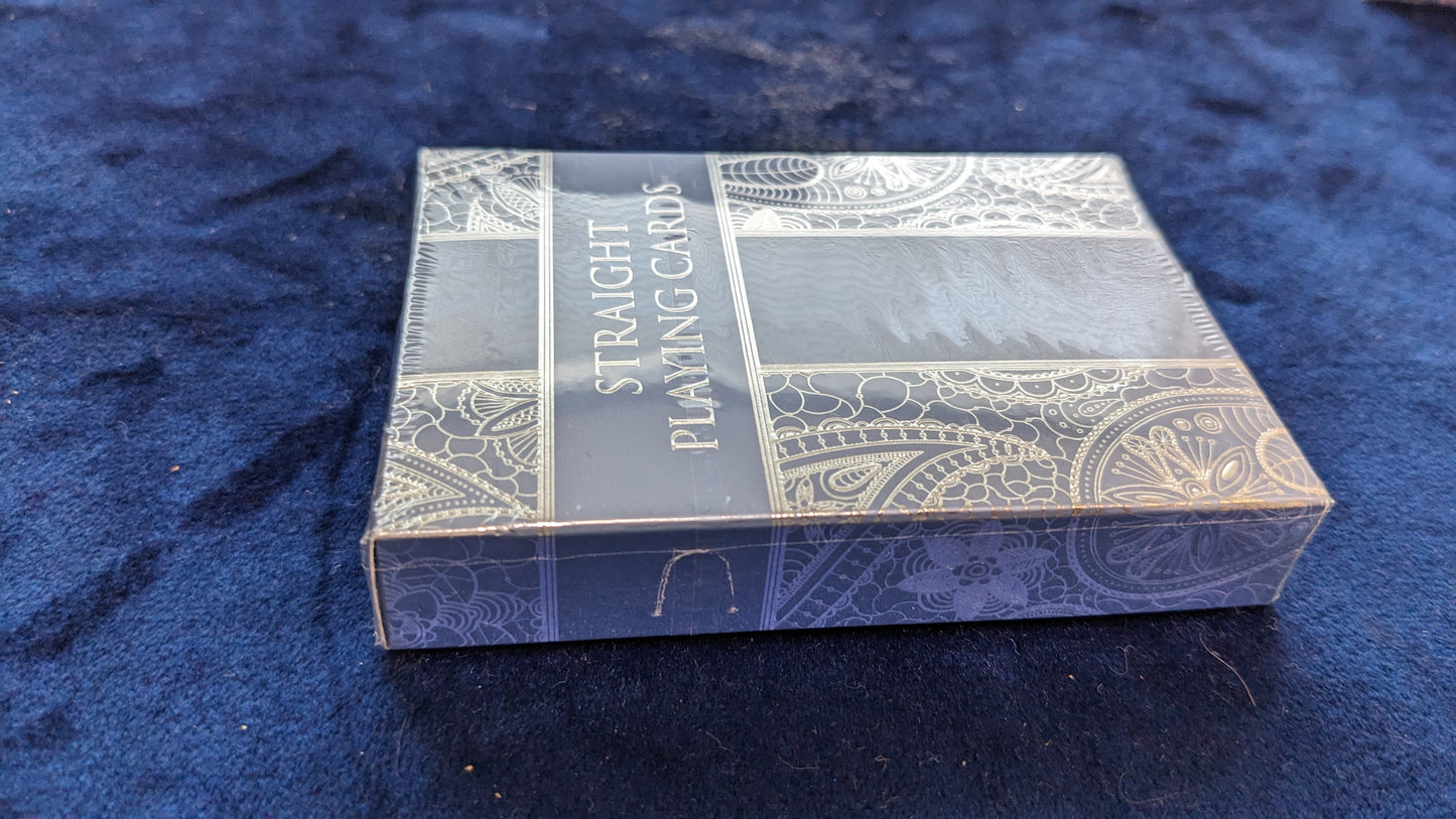 【中古:状態S】Straight Playing Cards Premium Edition (ブルーグレー)