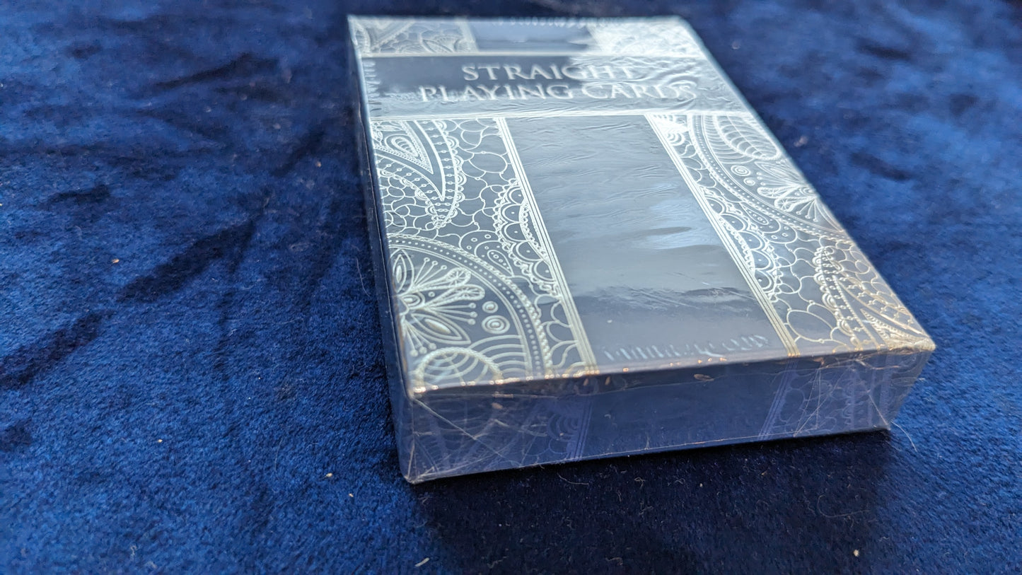 【中古:状態S】Straight Playing Cards Premium Edition (ブルーグレー)