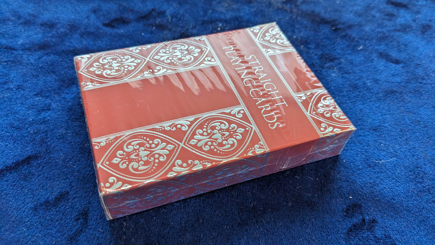 【中古:状態S】Straight Playing Cards Premium Edition (ルビーレッド)