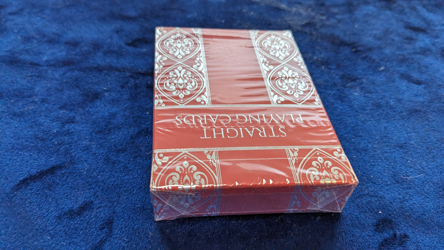 【中古:状態S】Straight Playing Cards Premium Edition (ルビーレッド)