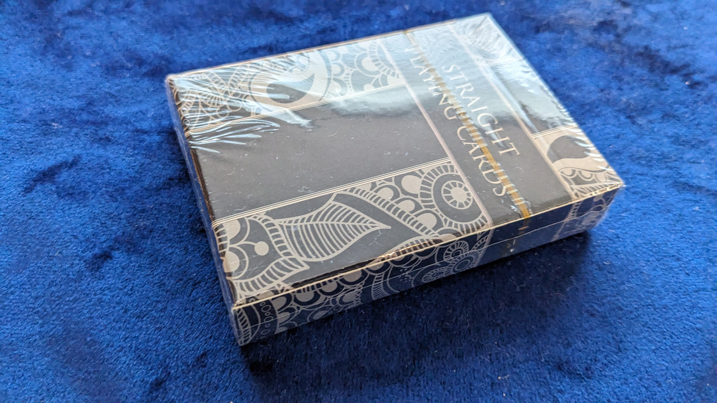【中古:状態S】Straight Playing Cards Standard Edition(黒)