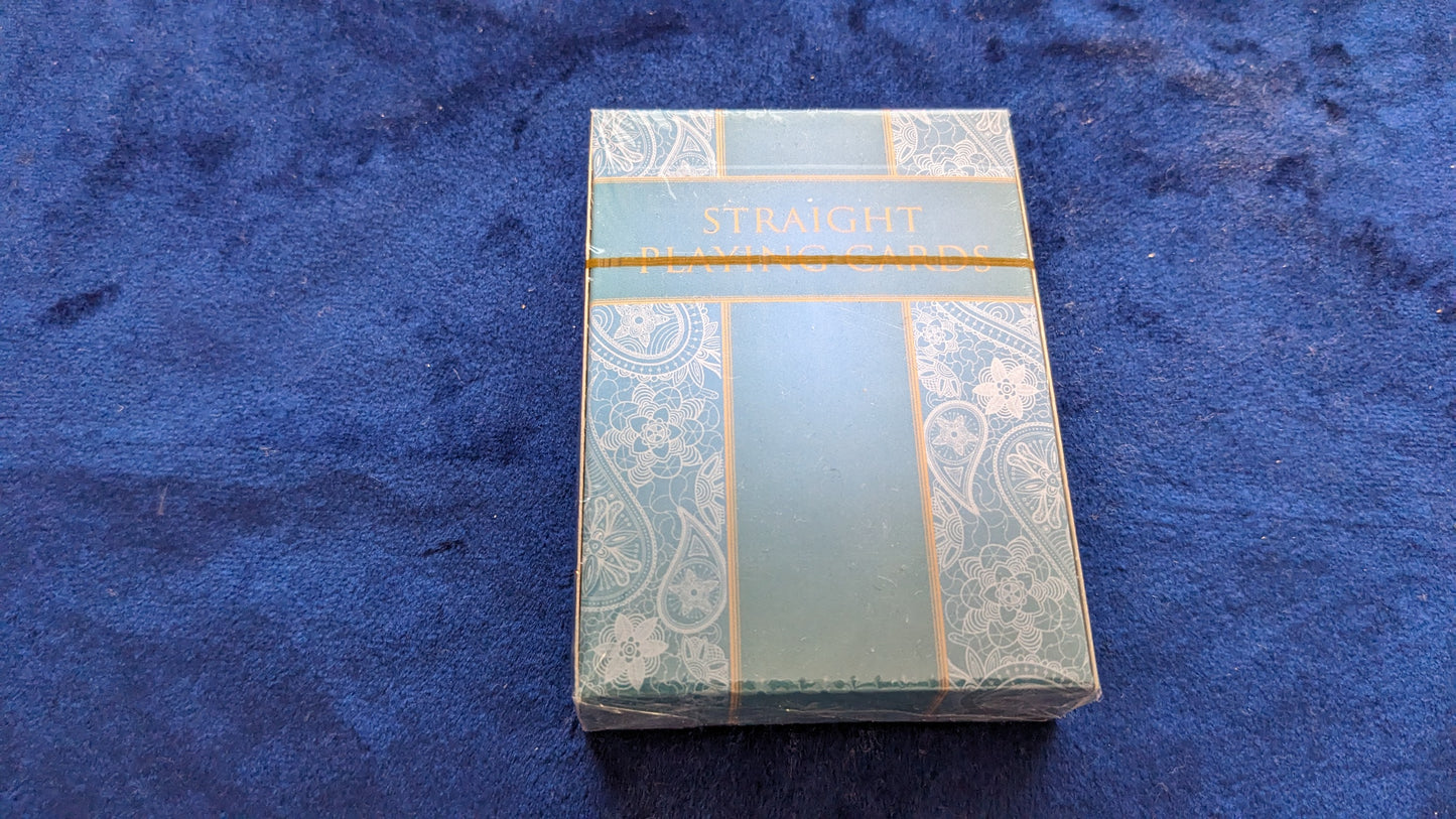 【中古:状態S】Straight Playing Cards Standard Edition(水色)