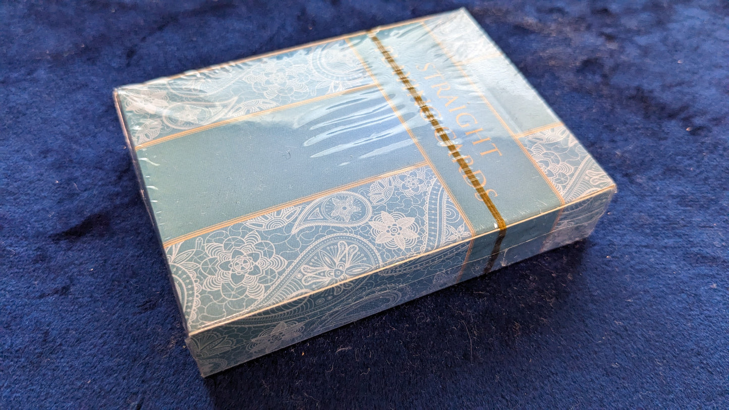 【中古:状態S】Straight Playing Cards Standard Edition(水色)