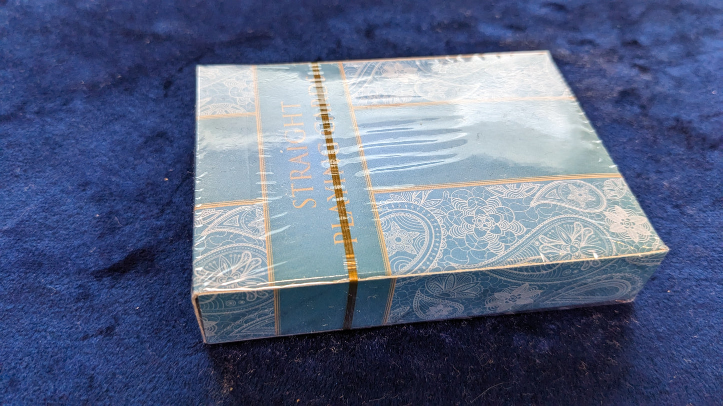 【中古:状態S】Straight Playing Cards Standard Edition(水色)