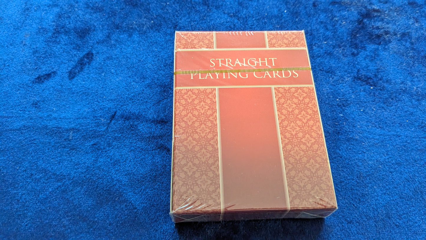 【中古:状態S】Straight Playing Cards Standard Edition(赤)