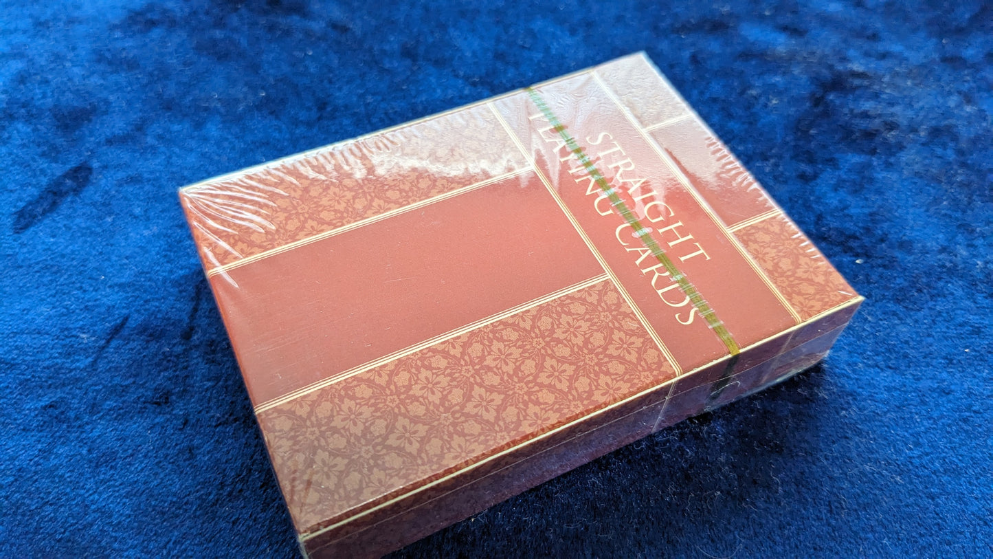 【中古:状態S】Straight Playing Cards Standard Edition(赤)
