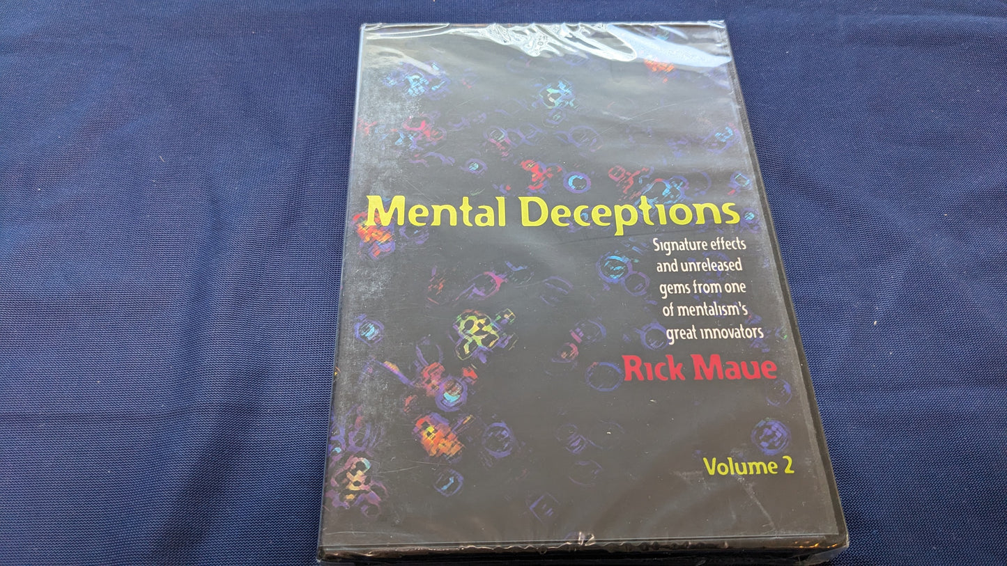 【中古:状態S】Mental Deceptions Vol. 2 by Rick Maue