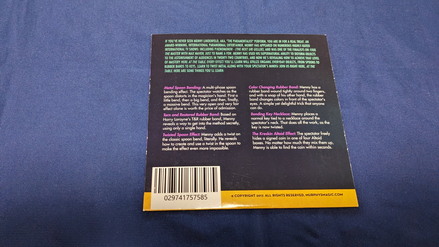 【中古:状態A】At the Table Live Lectureメニー・リンデンフェルド