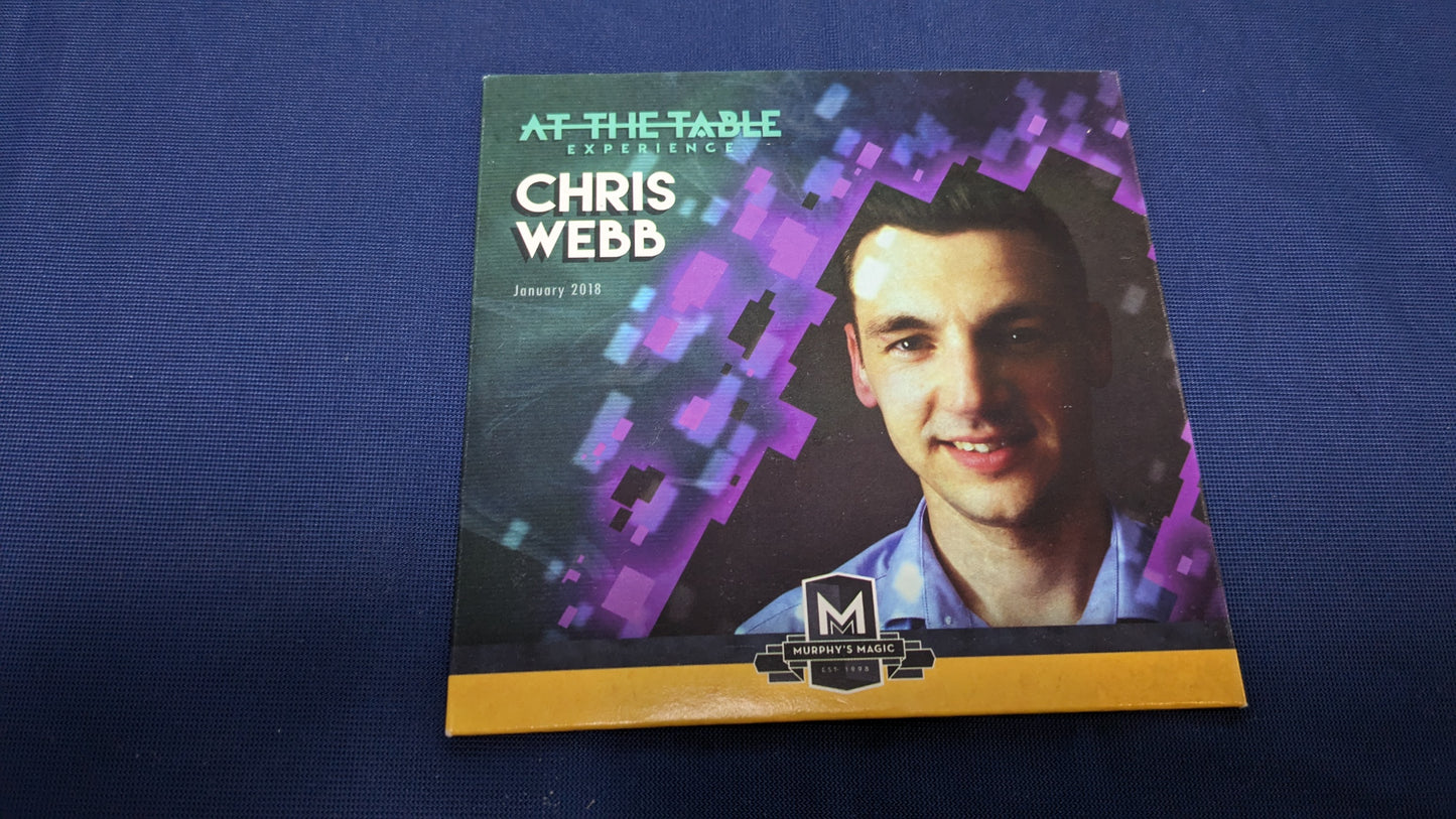【中古:状態A】At The Table Live Lecture - Chris Webb January 3rd 2018 DVD
