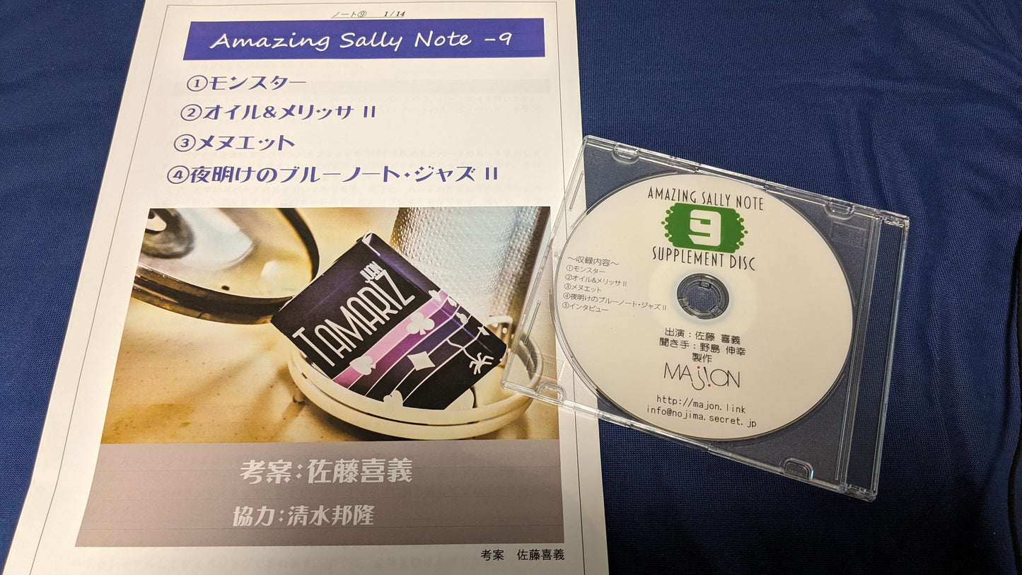 【中古:状態A】Amazing Sally Note-9