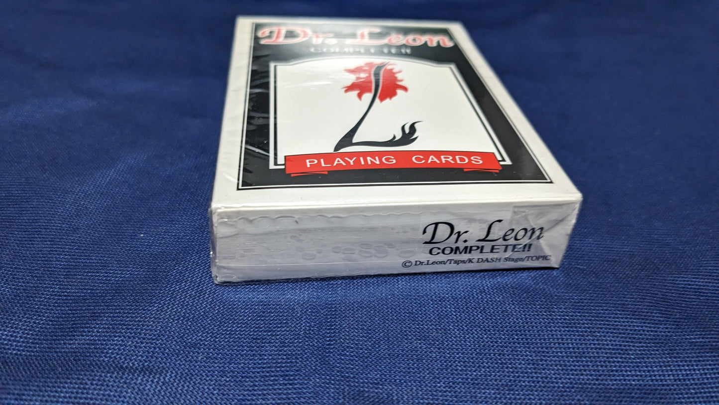 【中古:状態S】Dr.Leon プレイングカード(黒)
