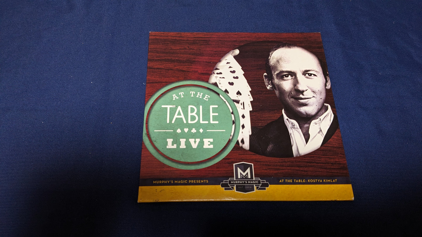 【中古:状態A】At the Table Live Lecture - Kostya Kimlat