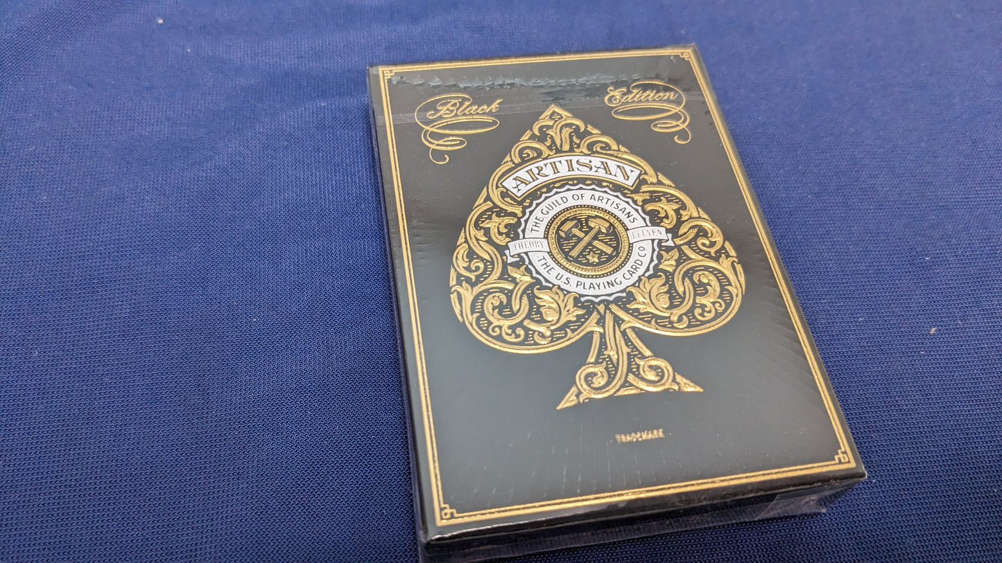 【中古:状態S】Artisan Playing Cards(Black)
