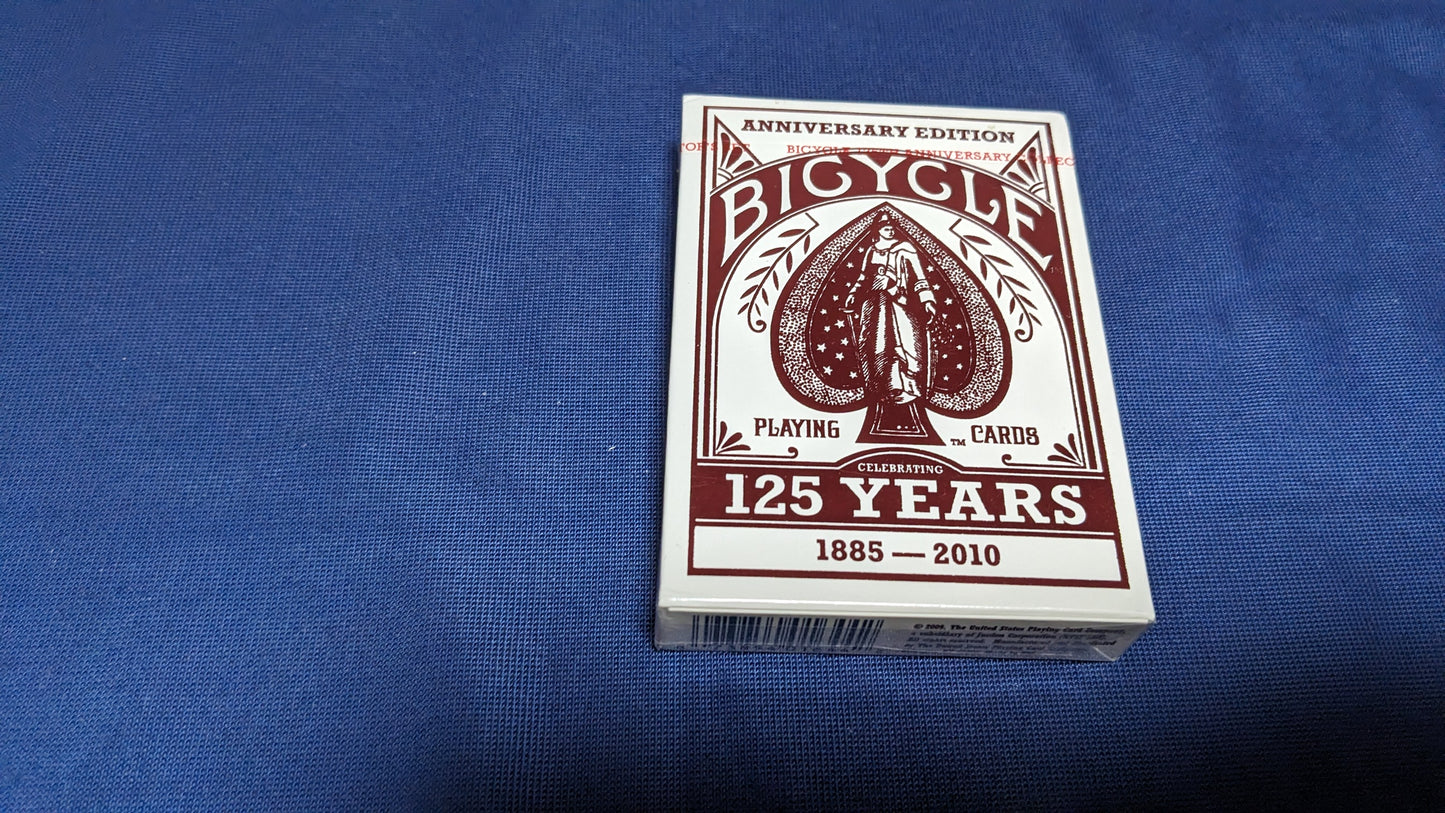 【中古:状態S】125 year Anniversary Bicycle deck 赤