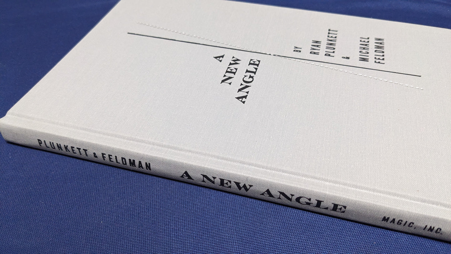 【中古:状態A】A New Angle Ryan Plunkett & Michael Feldman