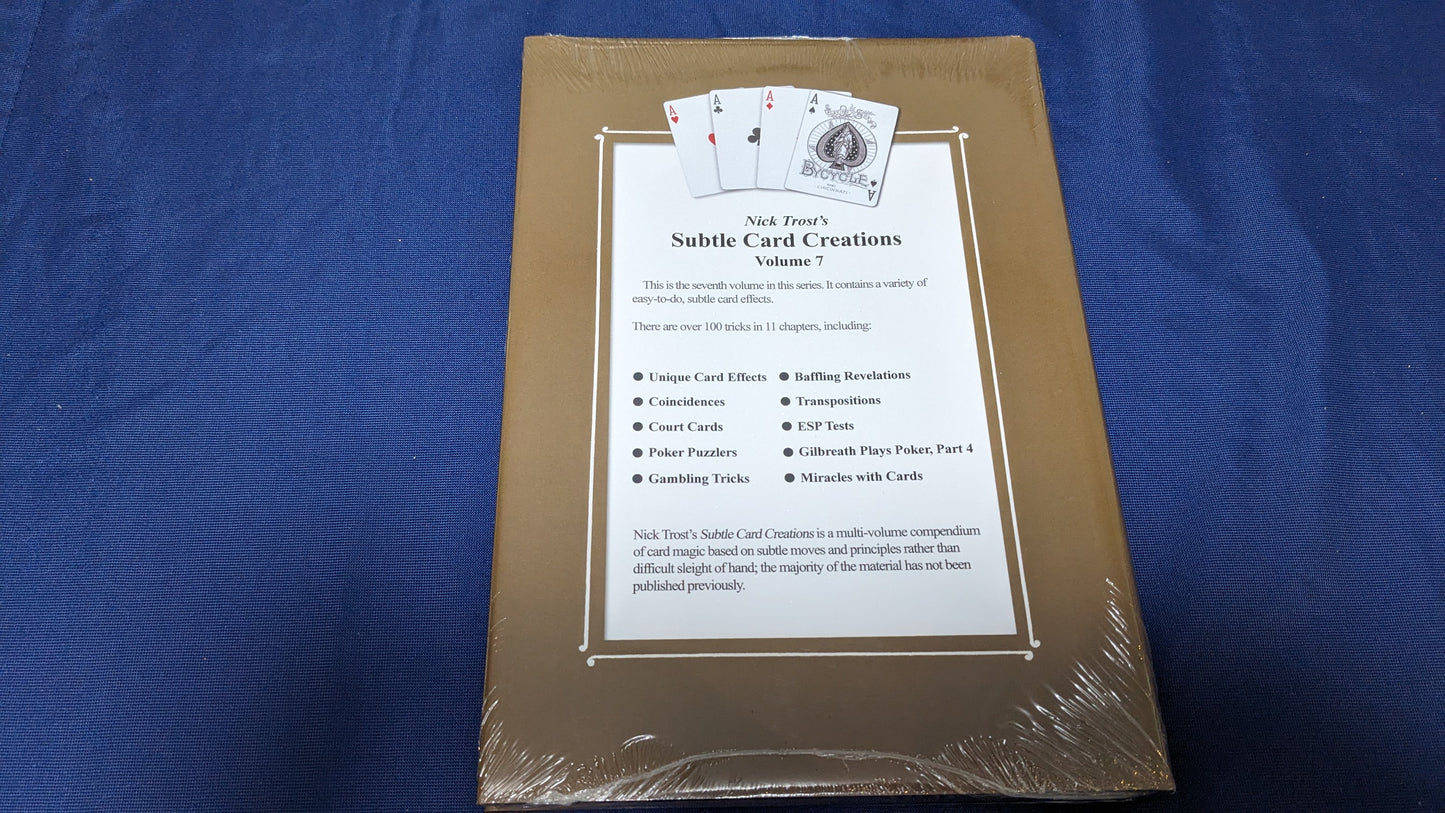 【中古:状態A】Subtle Card Creations of Nick Trost Vol. 7