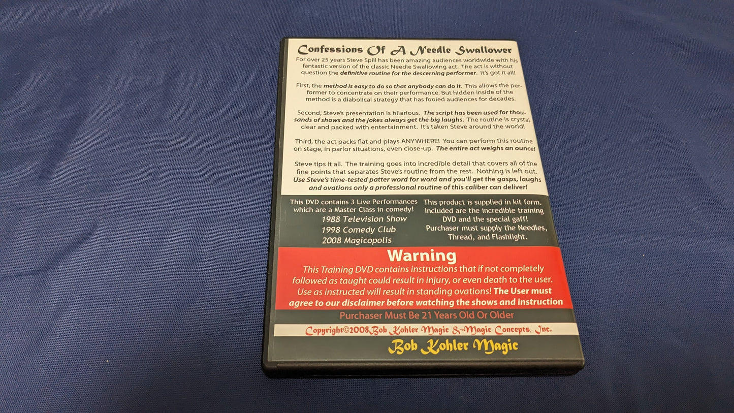 【中古:状態A】Confessions of A Needle Swalloer