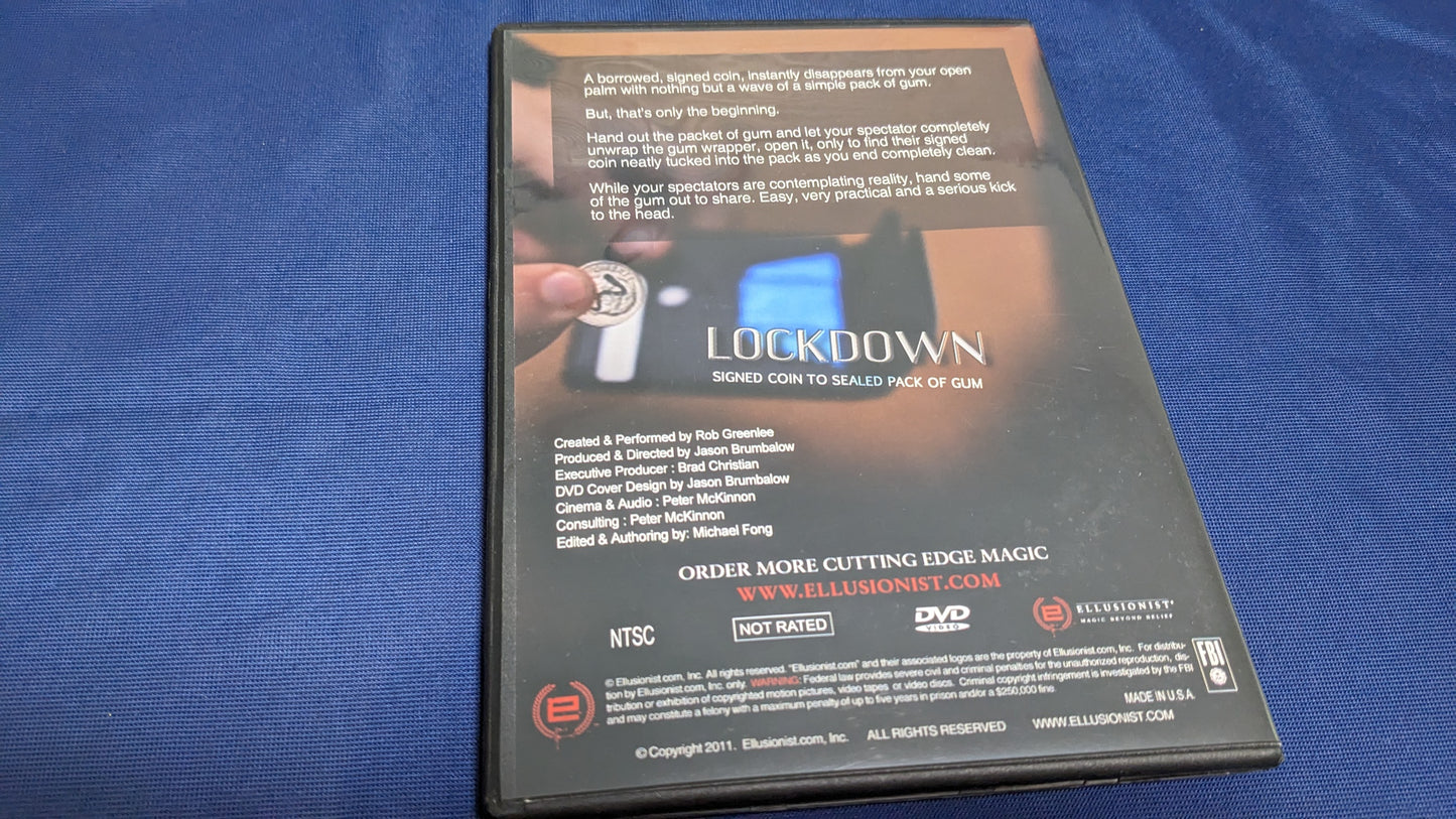 【中古:状態A】Lockdown - Signed Coin to Pack of Gum