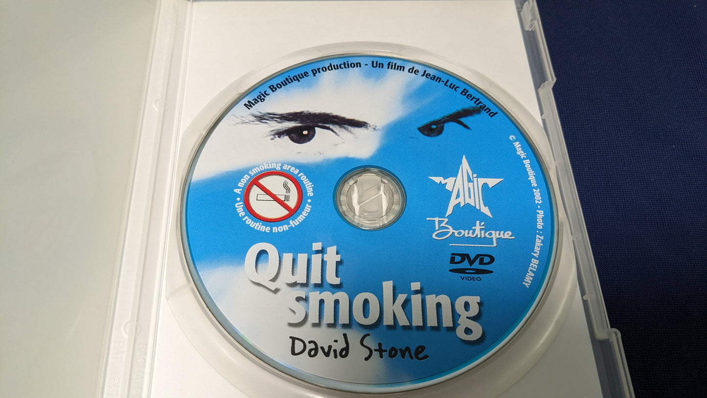 【中古:状態B】Quit Smoking David Stone DVD