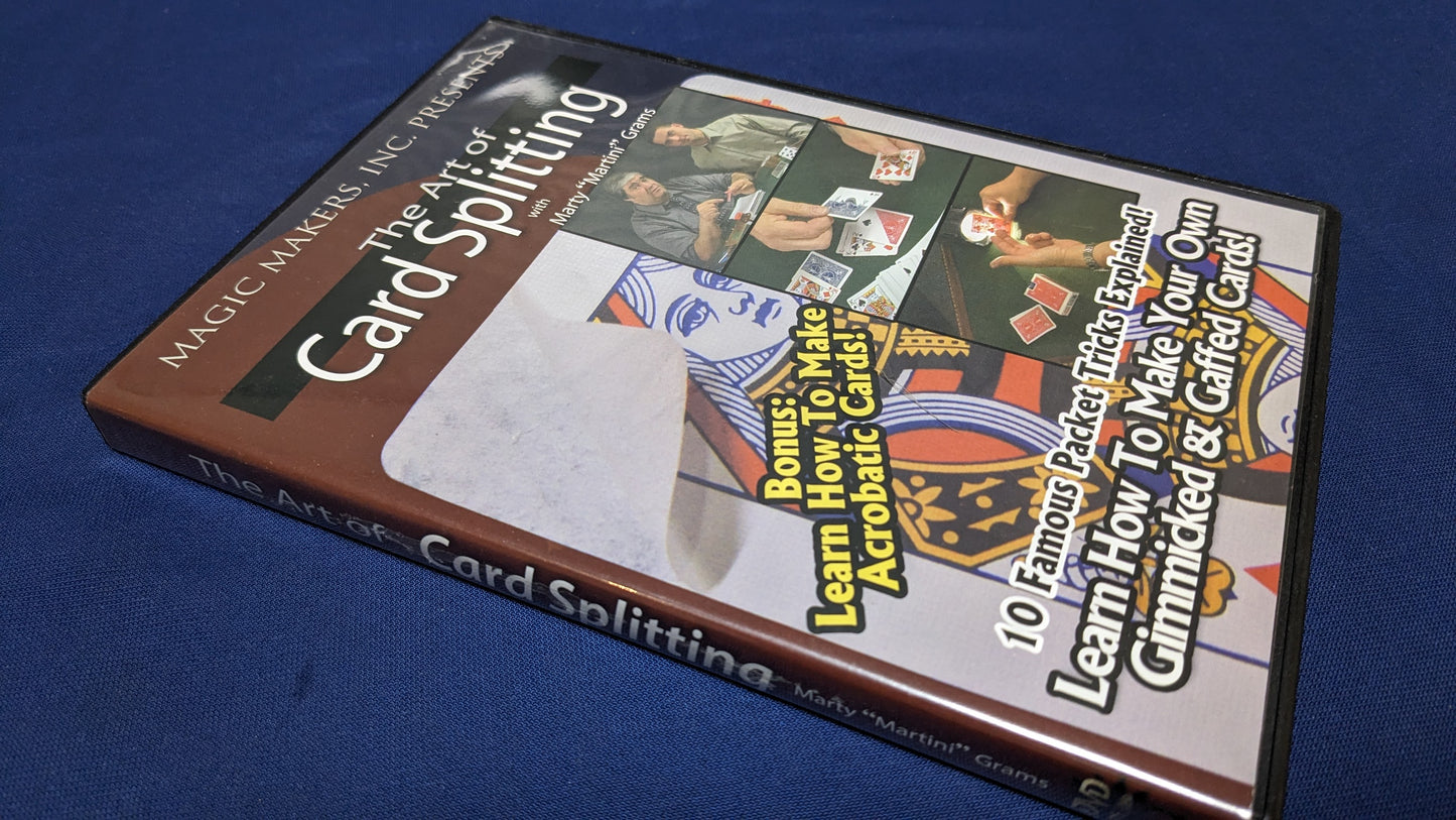 【中古:状態B】Art of Card Splitting by Marty Grams