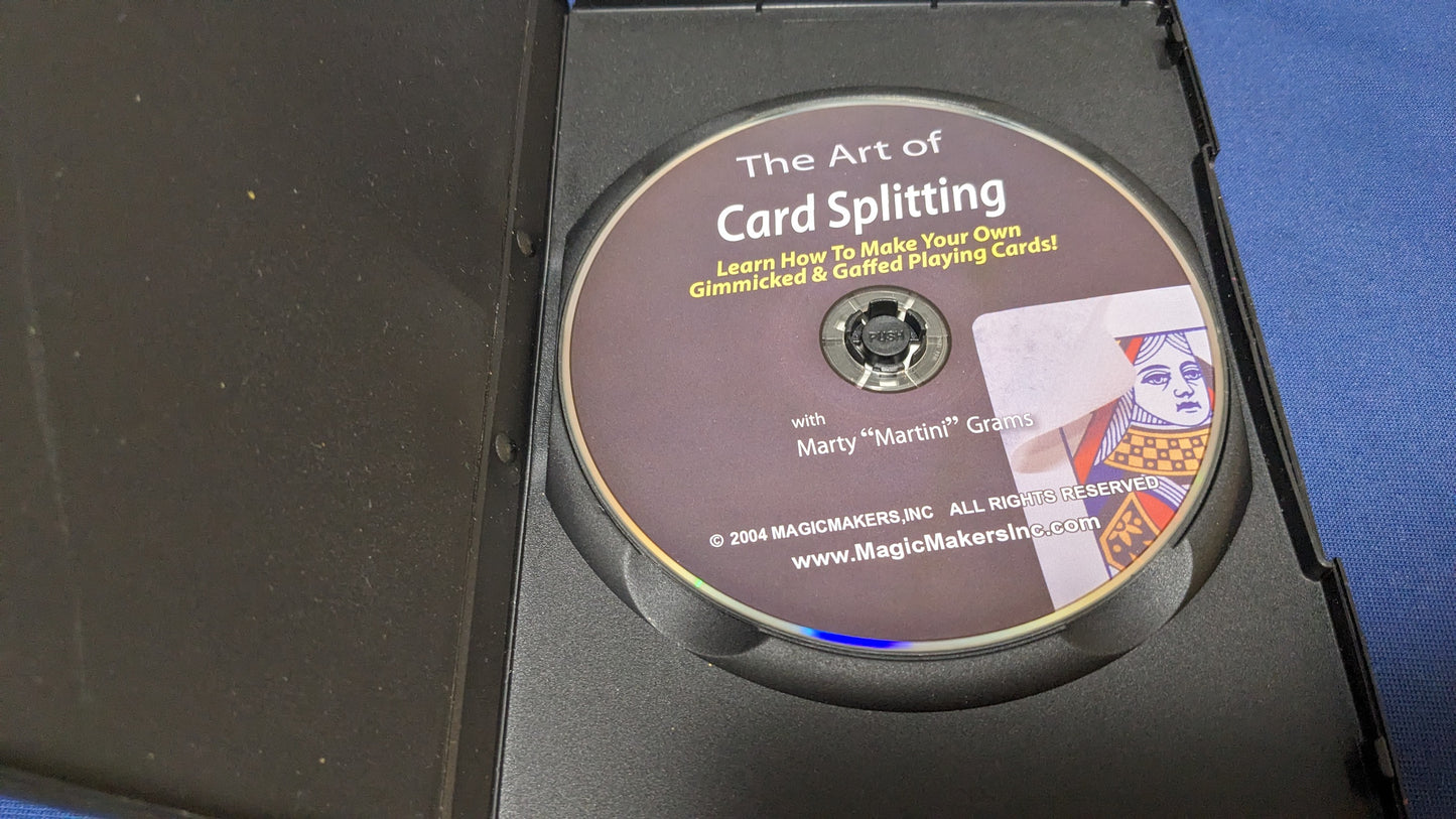 【中古:状態B】Art of Card Splitting by Marty Grams