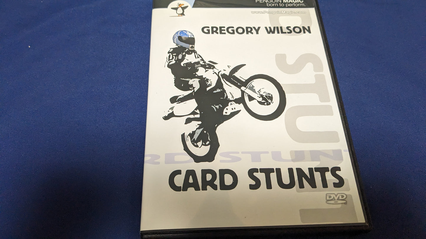 【中古:状態A】Card Stunts with Gregory Wilson