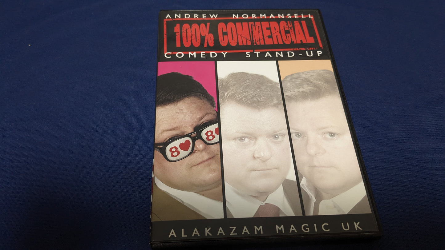 【中古:状態A】100 percent Commercial Volume 1 - Comedy Stand Up by Andrew Normansell
