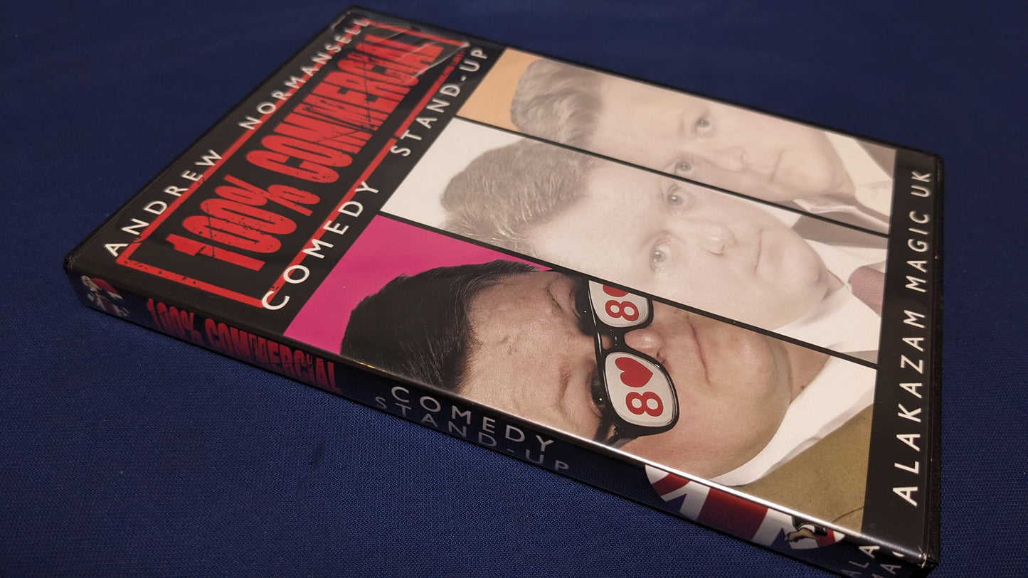 【中古:状態A】100 percent Commercial Volume 1 - Comedy Stand Up by Andrew Normansell