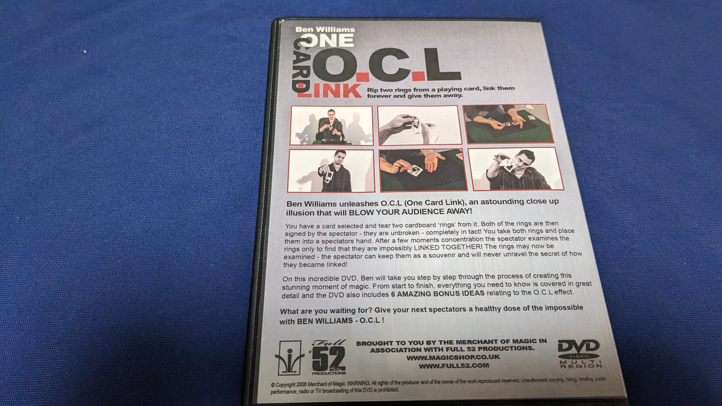 【中古:状態A】Ben Williams O.C.L One Card Link