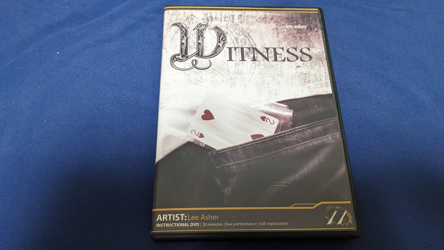 【中古:状態A】Lee Asher WITNESS