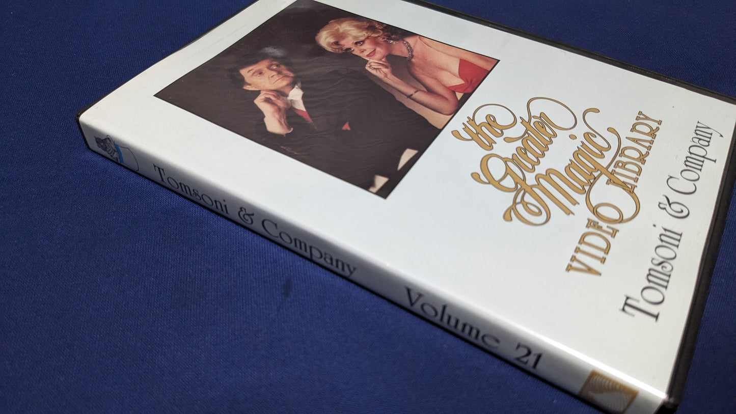 【中古:状態A】Tomsoni & Company The Greater Magic Video Library Vol.21