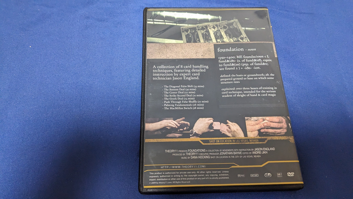 【中古:状態A】Jason England FOUNDATIONS
