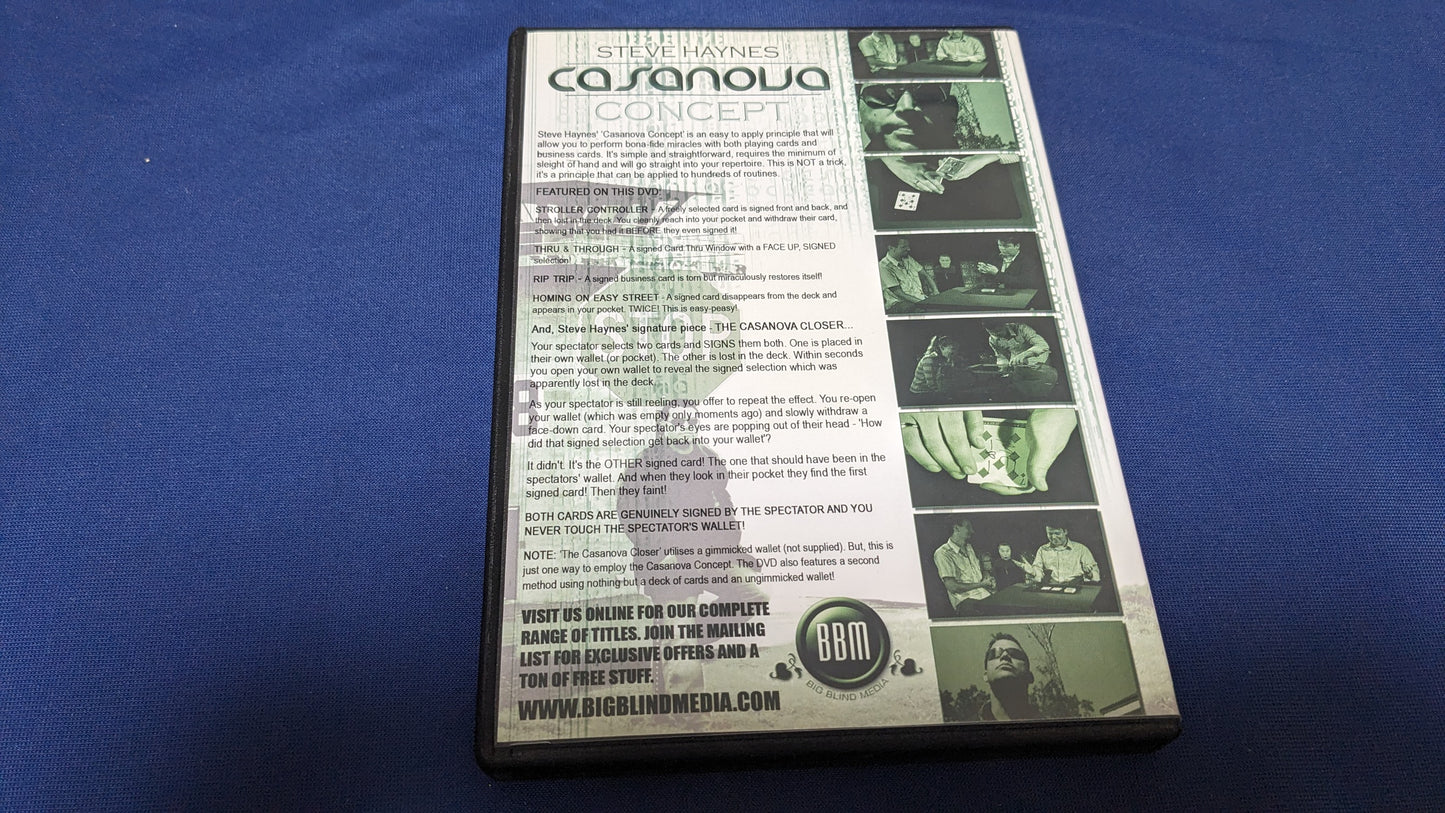 【中古:状態A】Casanova Concept by Steve Hayne