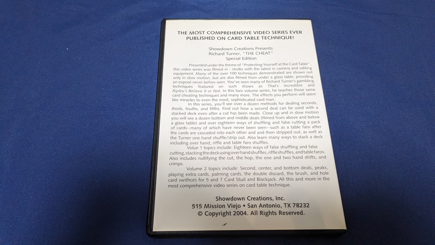 【中古:状態A】The Cheat Special Edition by Richard Turner