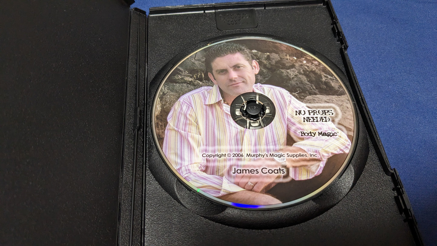 【中古:状態A】No Props Needed (Body Magic) by James Coats