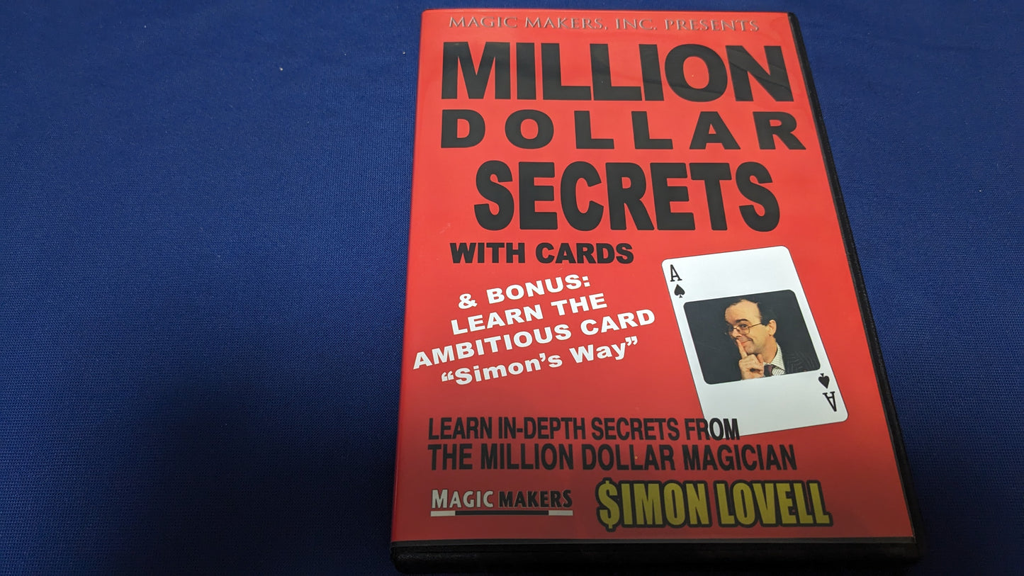 【中古:状態A】Simon Lovell MILLION DOLLAR SECRETS