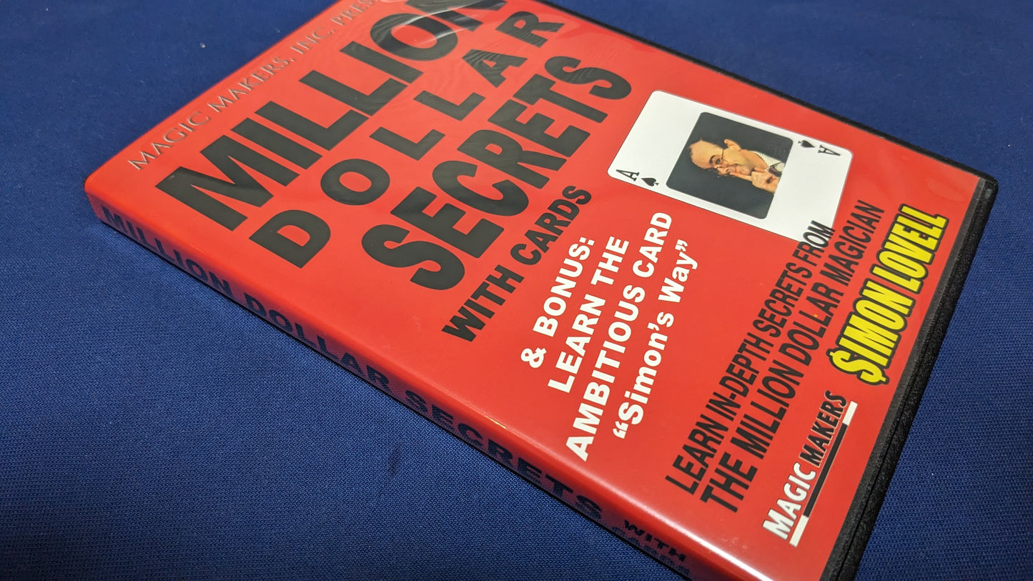 【中古:状態A】Simon Lovell MILLION DOLLAR SECRETS
