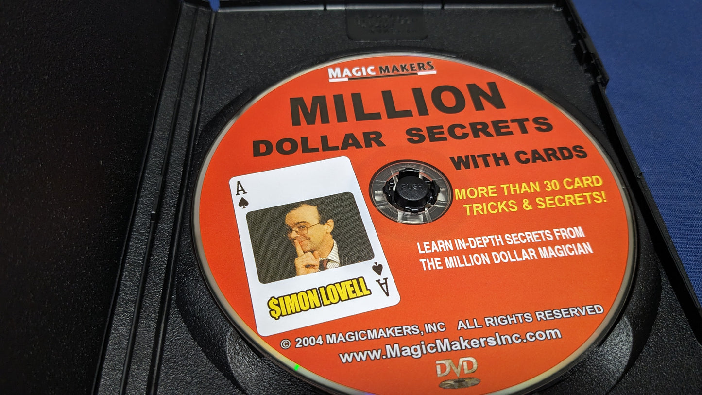 【中古:状態A】Simon Lovell MILLION DOLLAR SECRETS