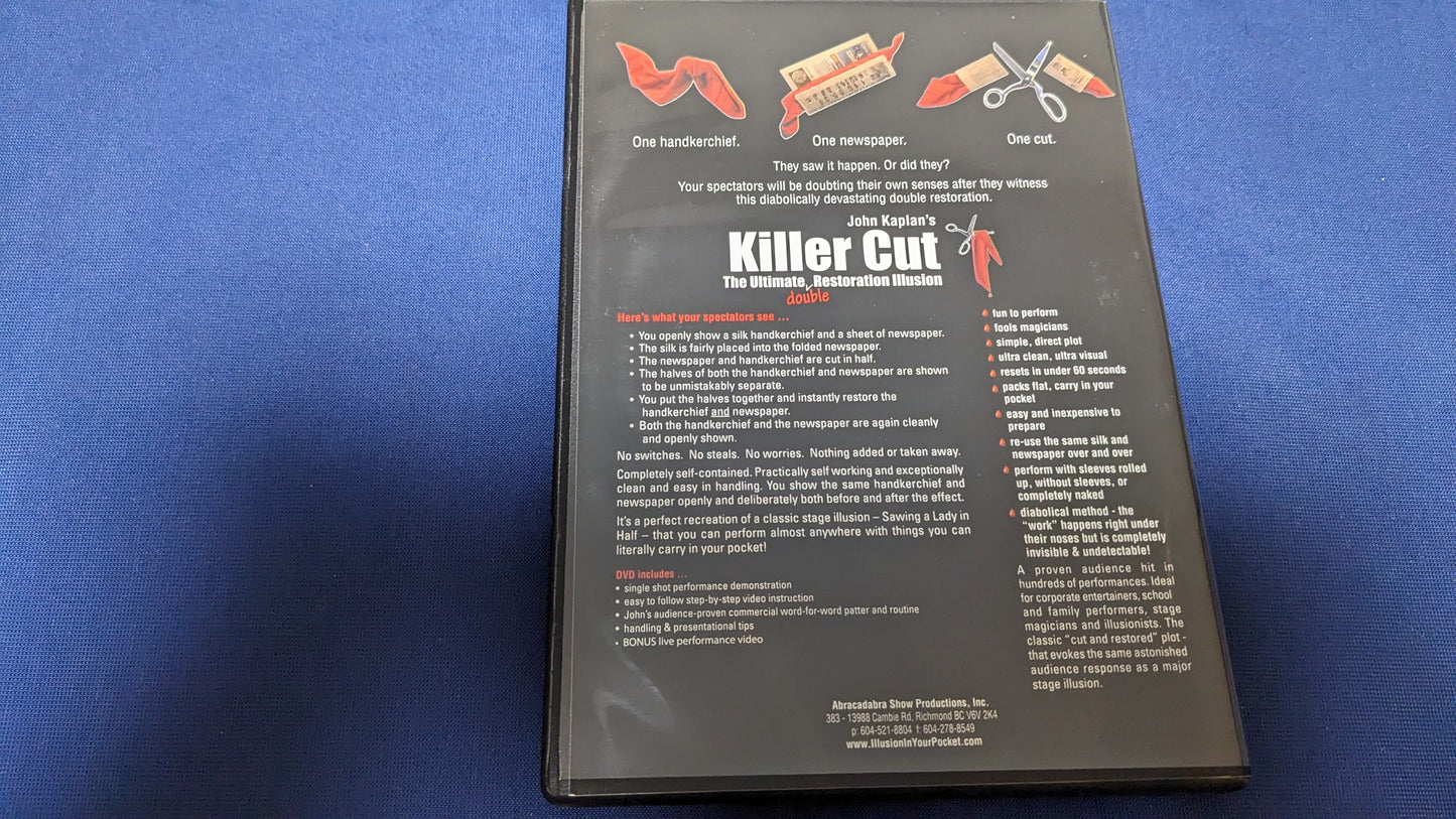 【中古:状態A】John Kaplan Killer Cut
