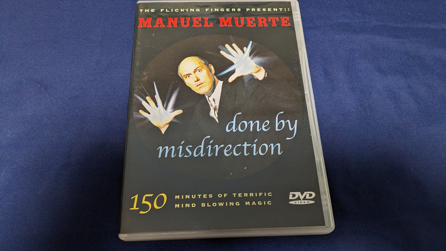 【中古:状態B】Done By Misdirection Muerte, DVD