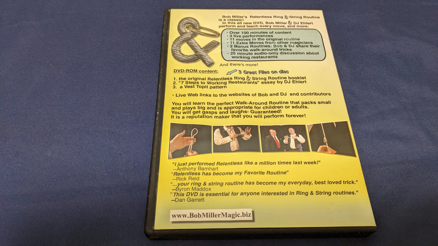 【中古:状態A】The Relentless Ring & String Routine