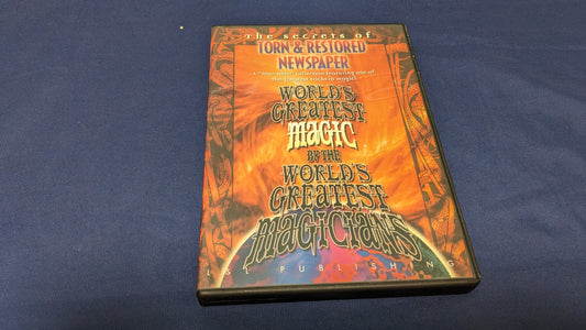 【中古:状態A】TORN & RESTORED NEWSPAPER